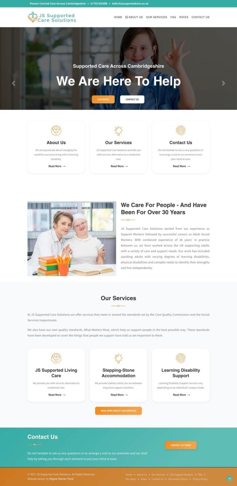 JS Supported Care